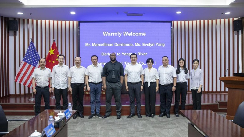 　　　（2024年7月美國FDA cGMP檢查首次會議合影）